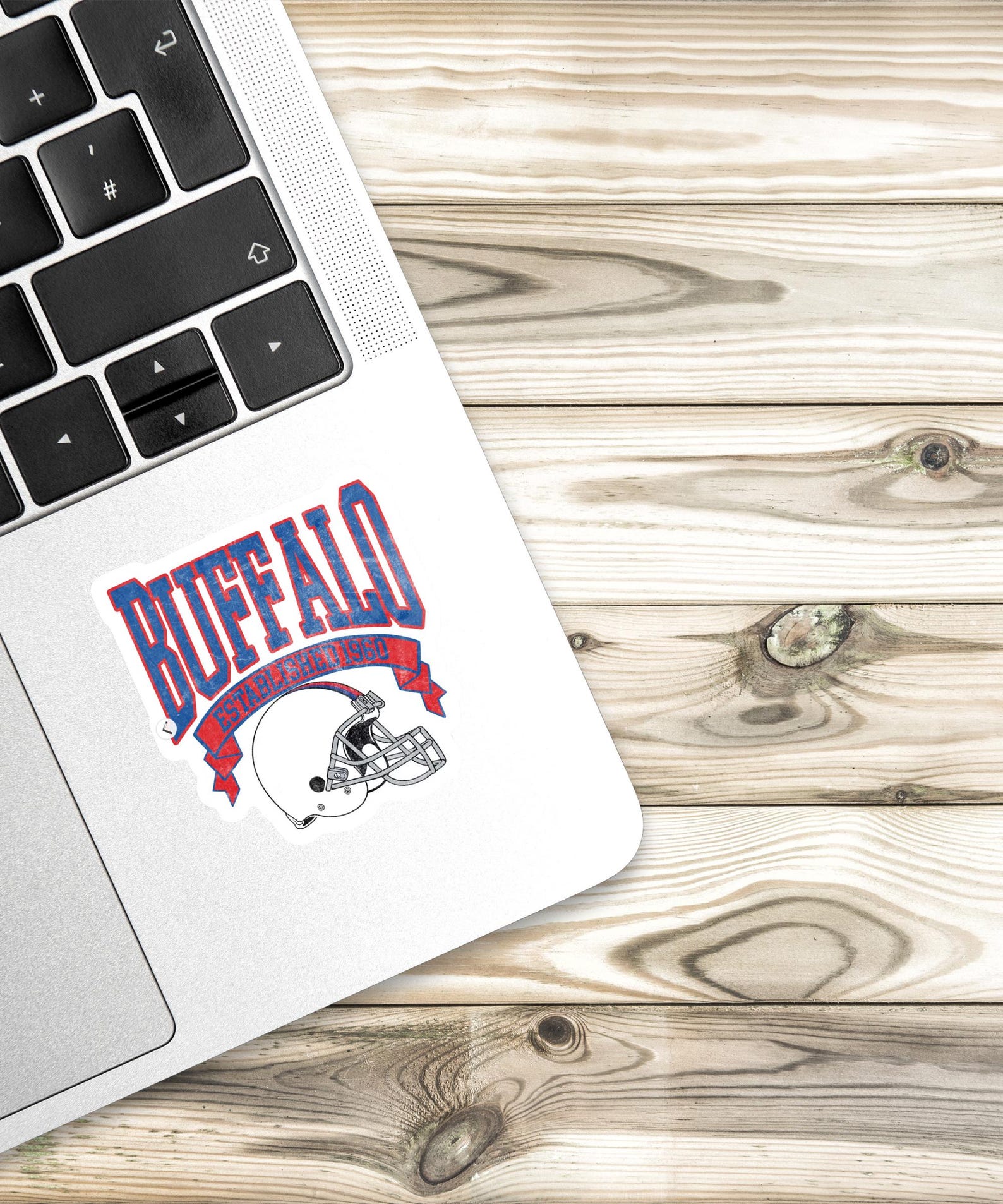 Buffalo Football Vinyl Stickers | Waterproof Indoor Outdoor Decal ...