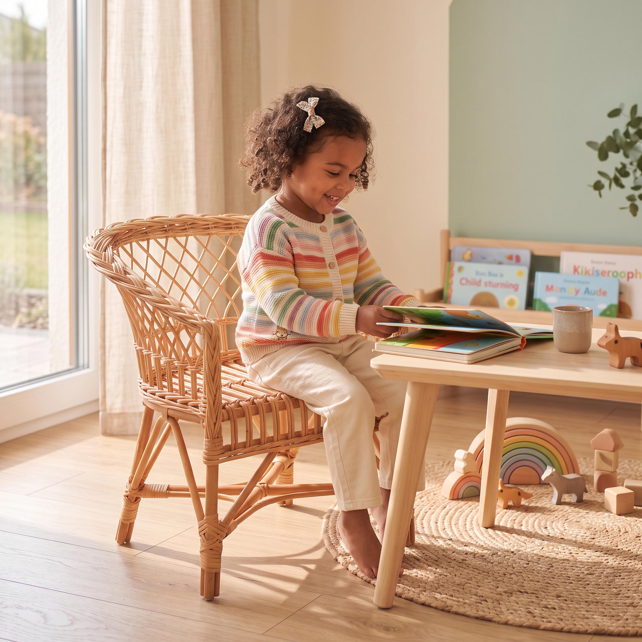 Bamboo Child Chair - Etsy