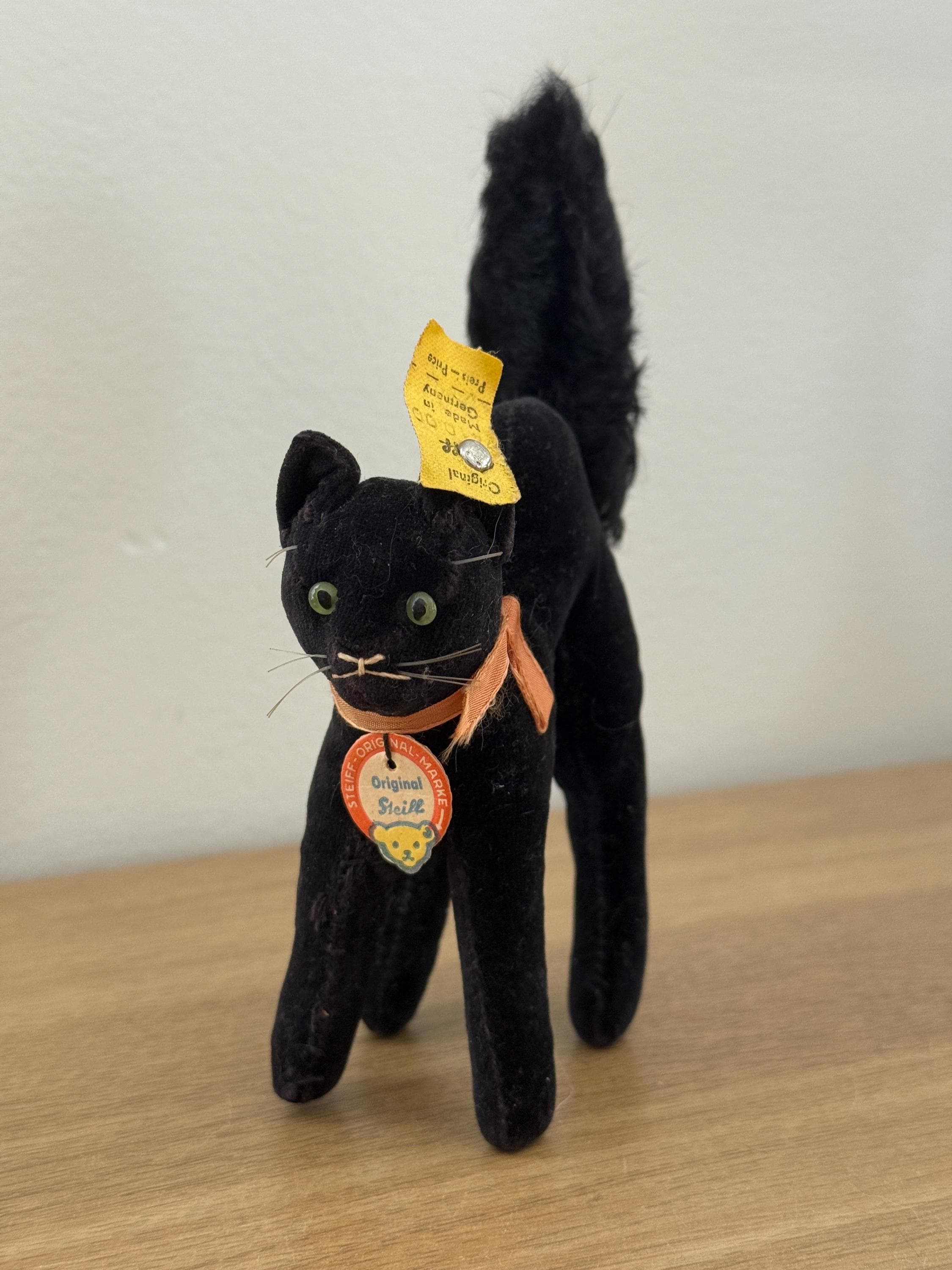 Steiff black tom cat - Etsy 日本