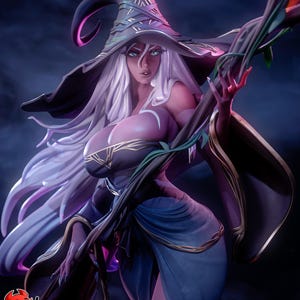 Recluse - Elden Ring Nightreign - Game Collectible figurine | Fanart by h3LL creator | 1/12 Scale | Resin 3D Printed Figure