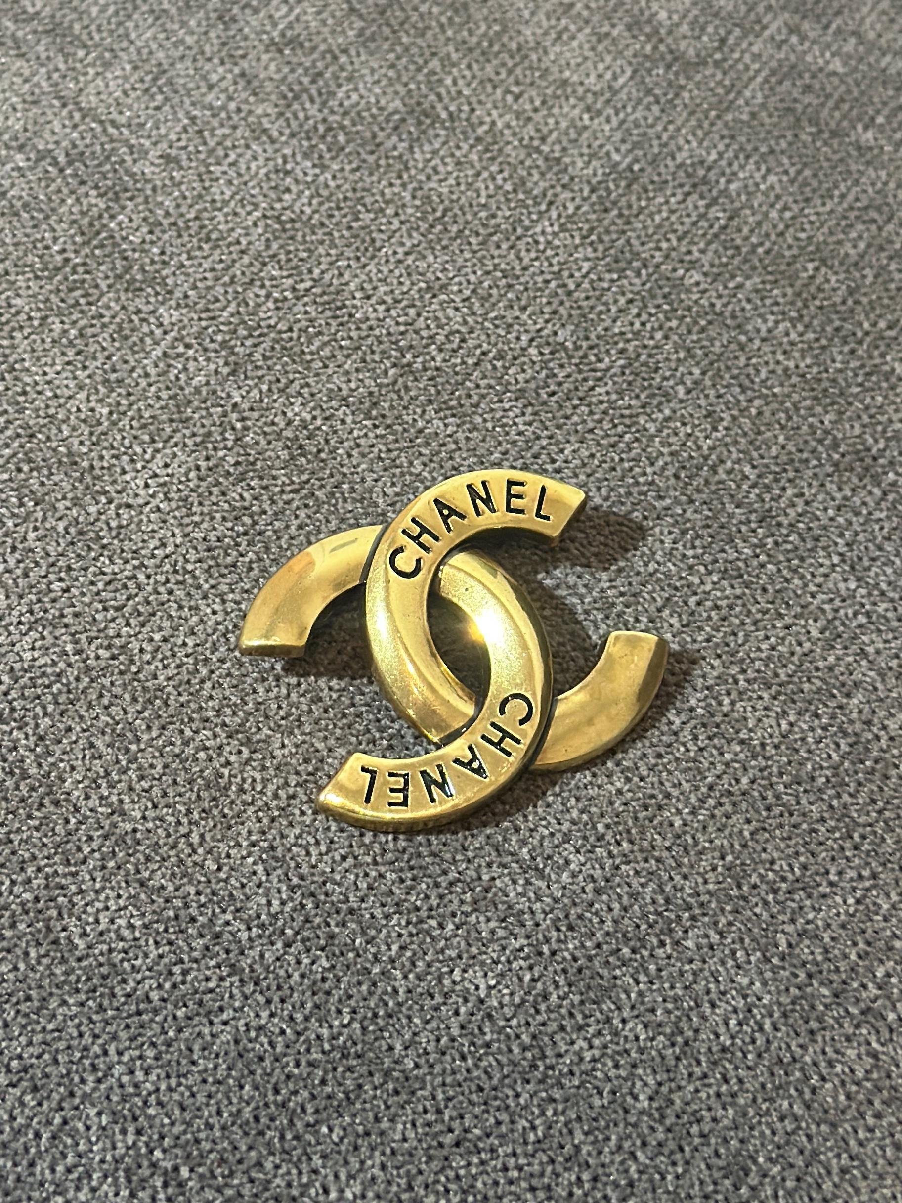 Chanel Logo Pin - Etsy