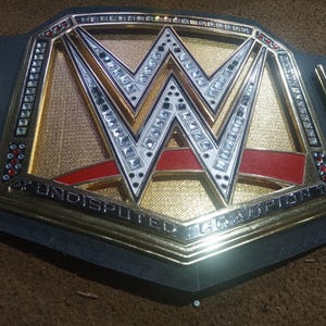 Undisputed Championship Wrestling Belt 4mm Die Cast
