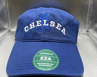 Chelsea Legacy Cap – Blue Vintage Lion Hat, Football Fan Gear