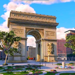 Triumph Legion Square MLO | FiveM Luxury Building Map