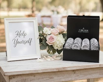 Bulk Foldable Flats for Wedding Guests | 20 Pairs Dancing Shoes with Display Box