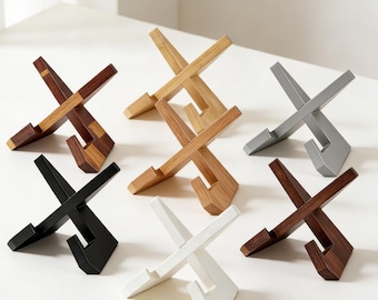 Wooden Cookbook Display Stand, Book Stand Recipe Holder