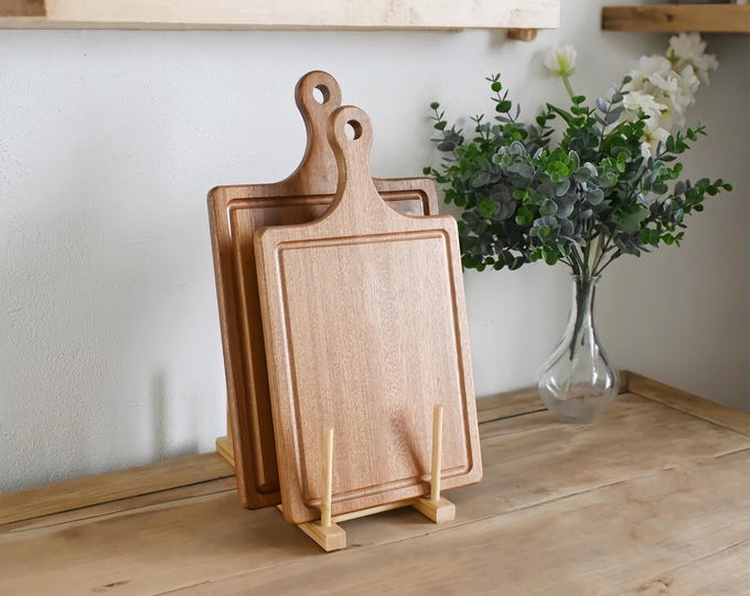 Personalized Acacia Wood Cutting Board with Free Christmas Gift Engraved Charcuterie Board