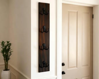 Porte-clés en bois pour accroche-clés mural, décoration d'intérieur moderne