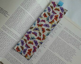 Butterfly Bookmark / Fabric Bookmark / Butterfly / Bookmark