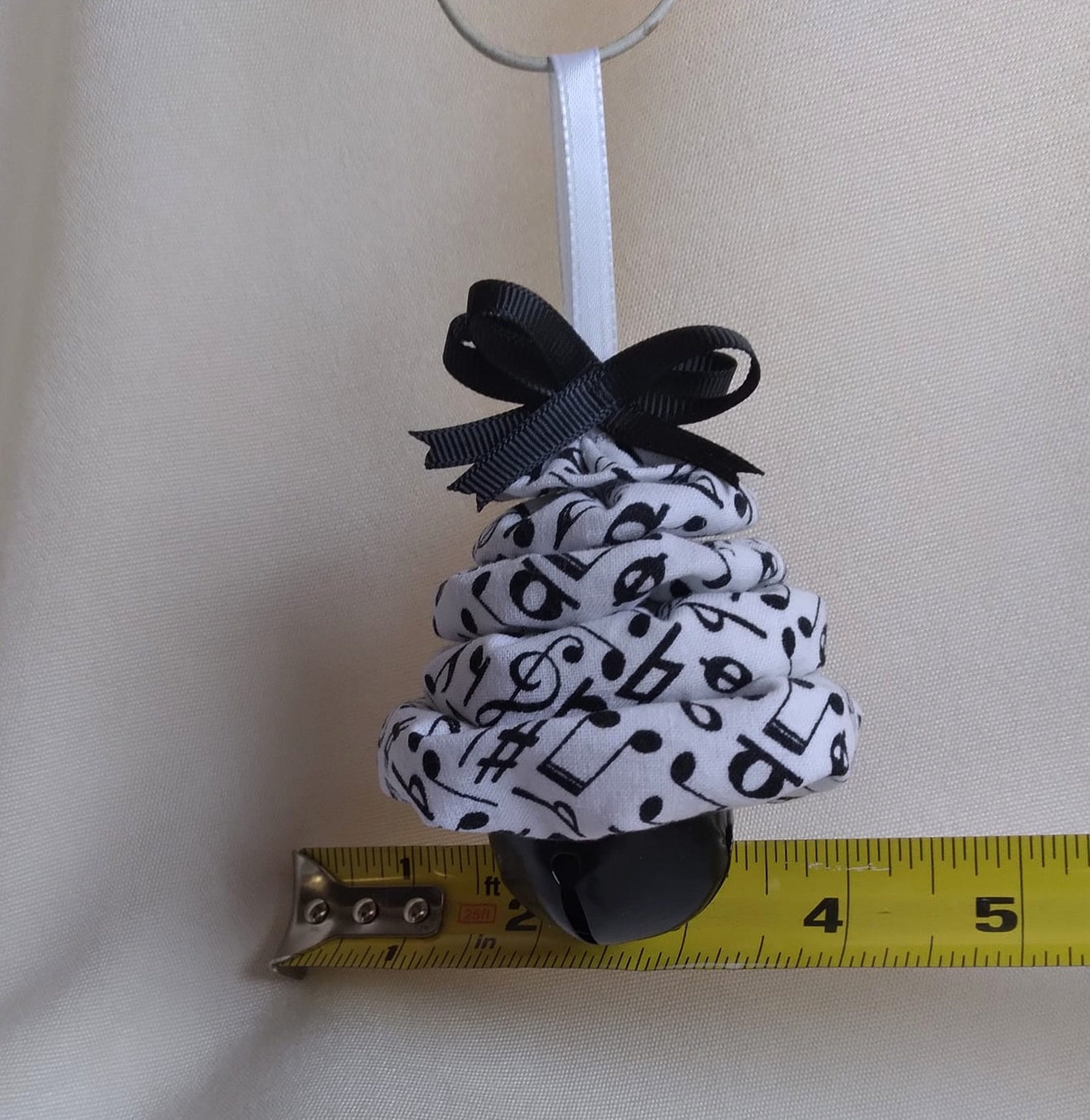 Music Notes Christmas Tree Ornament / Music Lover Ornament / Etsy