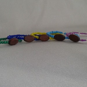 Seed Bead Bracelet / Surfer Girl Jewelry / Friendship Bracelet / BFF Bracelet / Teen / Preteen / Adults image 1