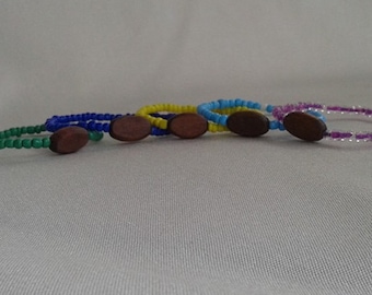 Seed Bead Bracelet / Surfer Girl Jewelry / Friendship Bracelet / BFF Bracelet / Teen / Preteen / Adults