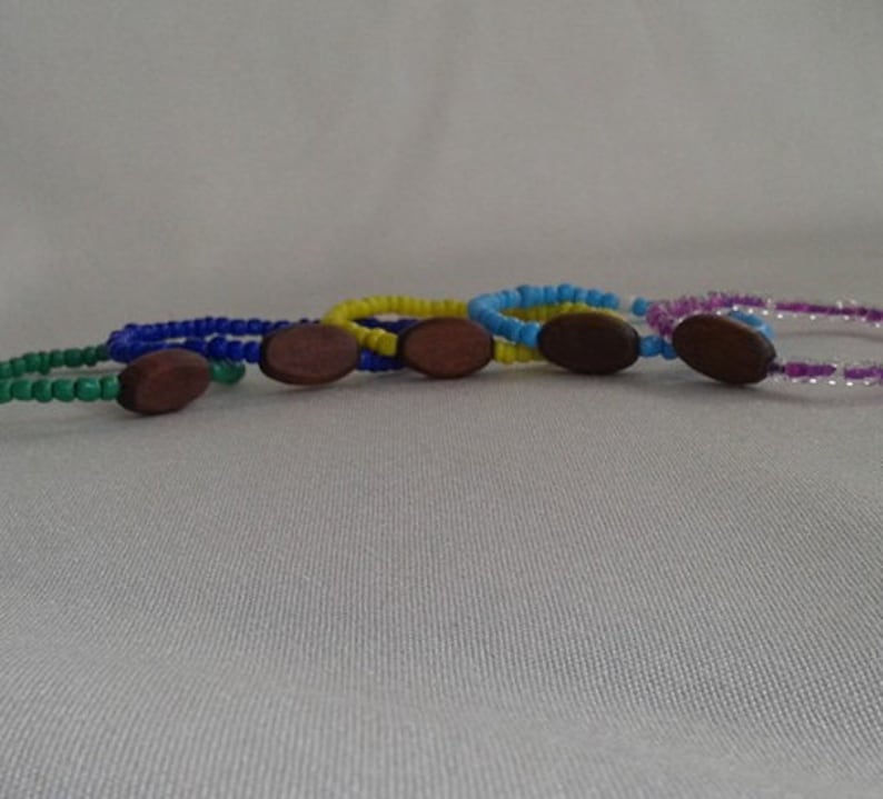 Seed Bead Bracelet / Surfer Girl Jewelry / Friendship Bracelet / BFF Bracelet / Teen / Preteen / Adults image 1