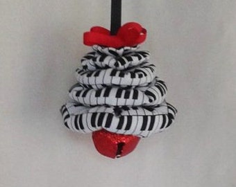 Piano Key Tree Christmas Ornament - Perfect for any Music Lover - Piano Teacher Gift - Music Teacher Gift