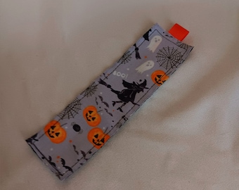 Witch Bookmark / Fabric Bookmark / Ghost / BOO / Halloween / Bookmark