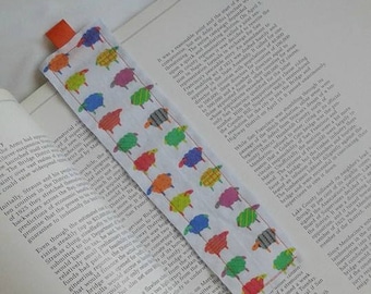 Little Lamb Bookmark / Fabric Bookmark / Lambs / Bookmark