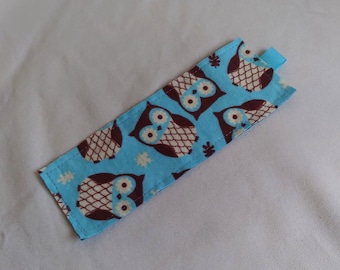 Owls Bookmark / Fabric Bookmark / Owls / Bookmark