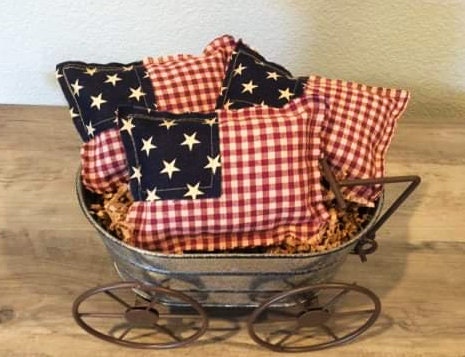 Primitive Patriotic Flag Decor / Bowl Fillers / Memorial Day - Etsy