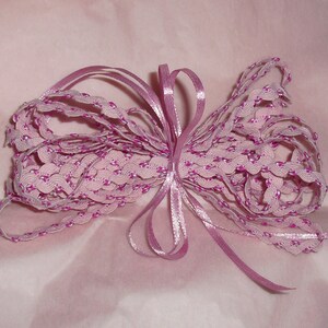 Ric Rac Trim / Pink Ric Rac / Pale Dogwood Pink / 1/4 X 4 Yards - Etsy