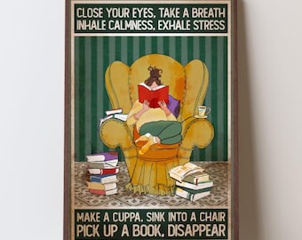 Mindfulness Quote Poster: Motivational Yoga Meditation Wall Art