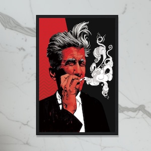 David Lynch Wall Art-POSTER or CANVAS Wall Art,Unique Wall Decor,Home Decoration