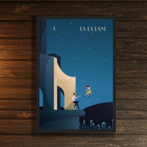 La La Land Movie Poster: Unique Home Cinema Decor