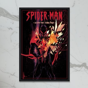 Spider-Man: Across the Spider-Verse Poster or Canvas Art - Unique Home Decor