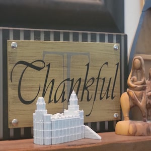 Manti Temple Christmas Ornament