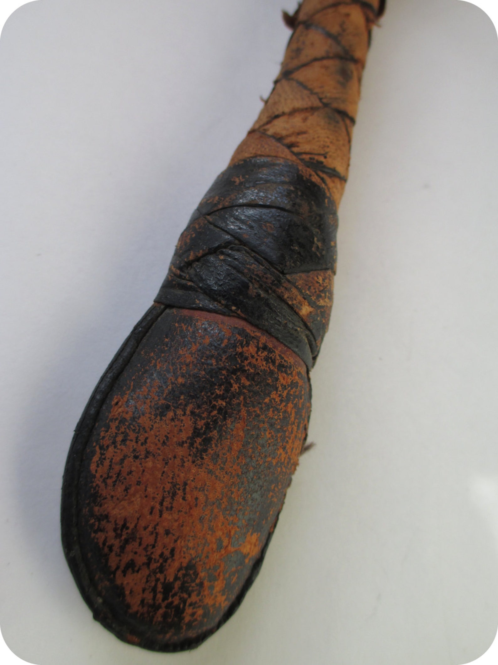 Antique Leather Billy Club Police Baton Nightstick with Lead | Etsy