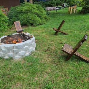 Viking Chair, Rustic