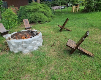 Viking Chair, Rustic