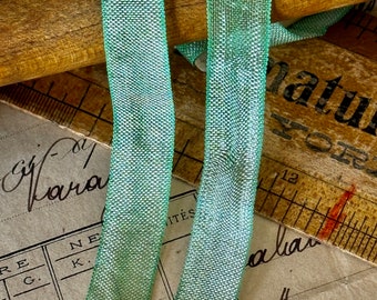 Antico primi anni '30-'40 Delicato verde tenue, un metro