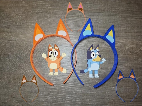 Bluey and characters headband
