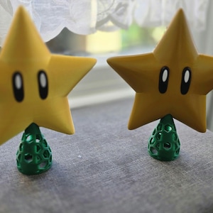 Mario Star Christmas Tree Decoration