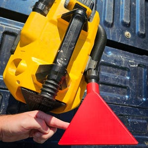 Wide Shop Vacuum Attachment
