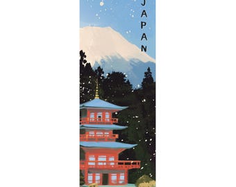 Yoga Mat, Colorful Japan-Inspired Design, Gift for Yoga Teachers, Pilates Lovers, Unique Fitness Mat, Exercise Gear, Meditation Mat, Yoga