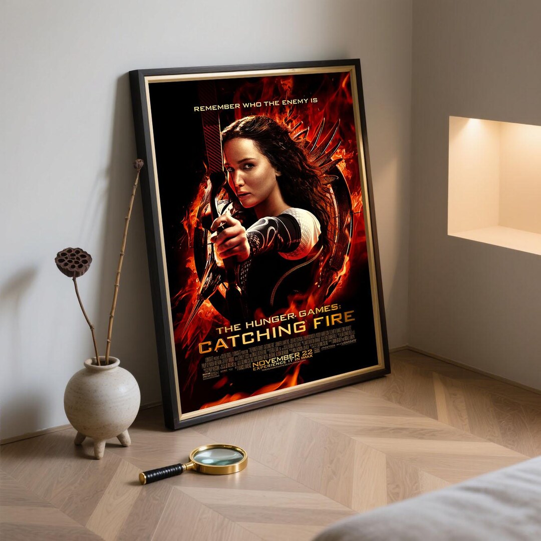 The Hunger Games Catching Fire Movie Poster - Movie Fan Collectibles ...