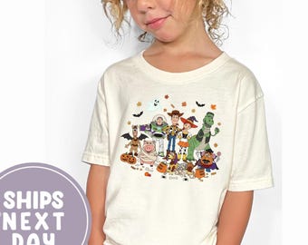 Camiseta de Toy Story para niños pequeños, ideal para Halloween y la temporada de Halloween.