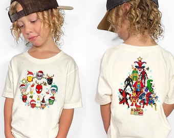 Disney Superhero Christmas Shirt, Avengers Holiday Crew Shirt, Disney All Superheroes Christmas Shirt, Disney Christmas Holiday Trip Shirt