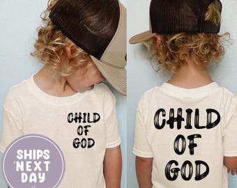 Child of God Shirt, Christian Kids Tee, Psalm 23, Faith Shirt