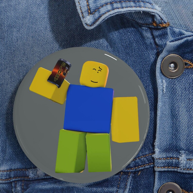 Forsaken Noob Roblox Round Pins - Etsy