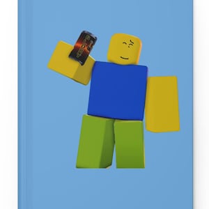 Roblox-Themed Hardcover Journal for Creators, Gamer Journal, Kids Sketchbook, Blox Art Journal, Gaming Notebook