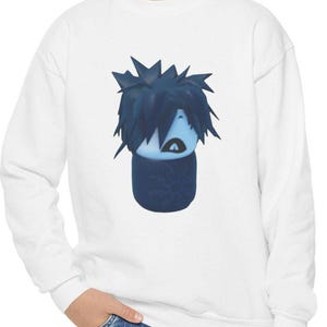 Roblox Forsaken Baby Two Time Youth Crewneck Sweatshirt, Forsaken Lovers Gift, Roblox Theme Sweatshirt, Gaming Sweatshirt, Gamer Gift