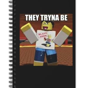 Roblox Forsaken Shedletsky Spiral Journal, Roblox Lover Gift, Notebook for Gaming Fans, Diary for Gamers, Kids Sketchbook, Gamer Stationery