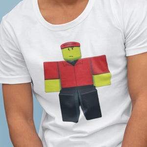 Forsaken Roblox Elliot Unisex Softstyle T-Shirt, Pizza Liebhaber T-Shirt, Gamer T-Shirt, Roblox Shirt, Geschenk für Gamer, Grafik T-Shirt