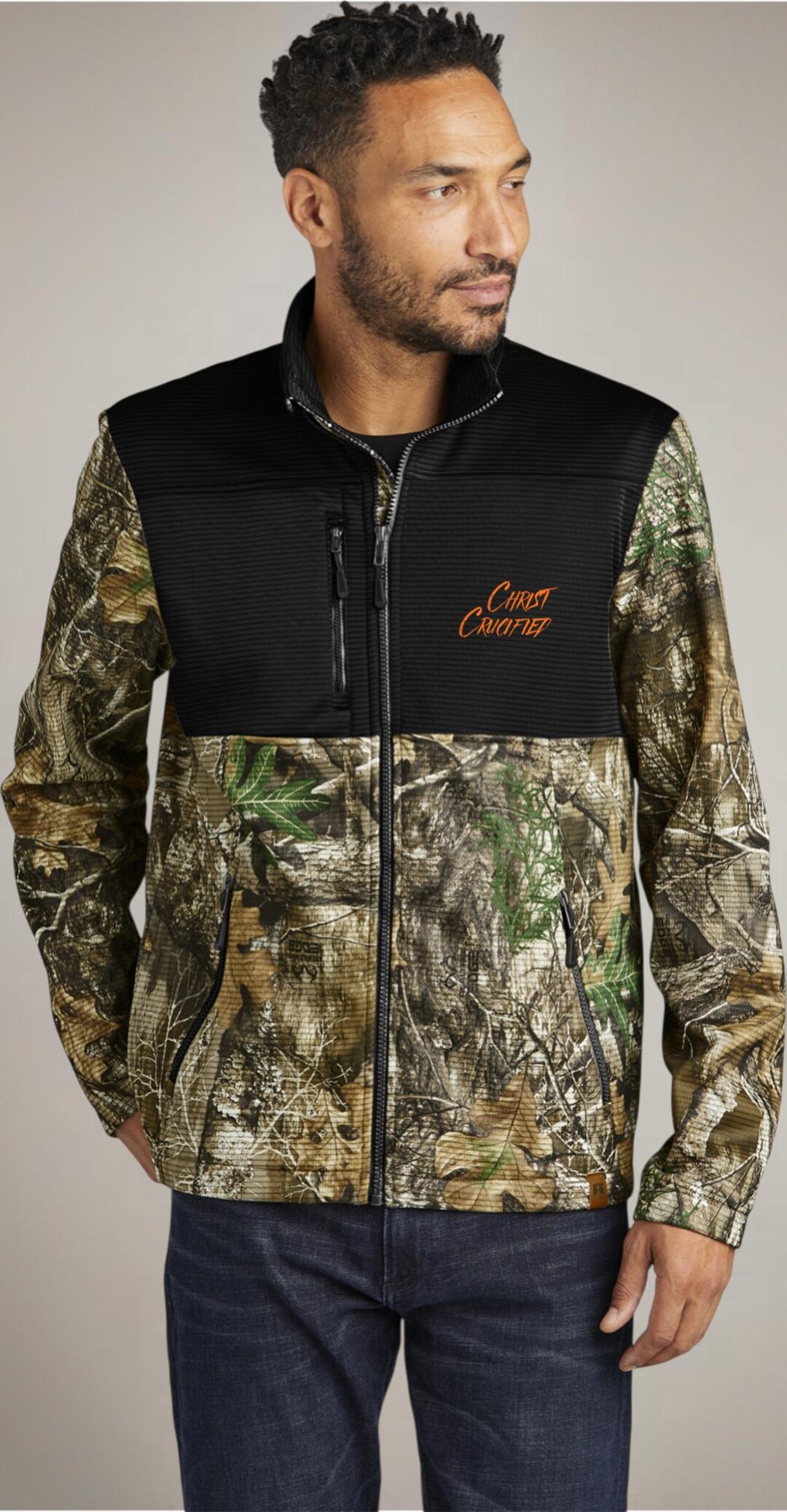 Embroidered Realtree Camo Hunting Jacket: Water-resistant Outdoor ...