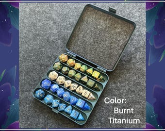 Five Set Dice Box with Rolling Tray