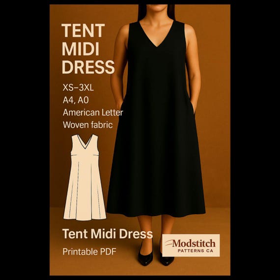 midi tent dress DAISY LANE WOVEN MIDI TENT DRESS l FREEMARKET TAUPE / M