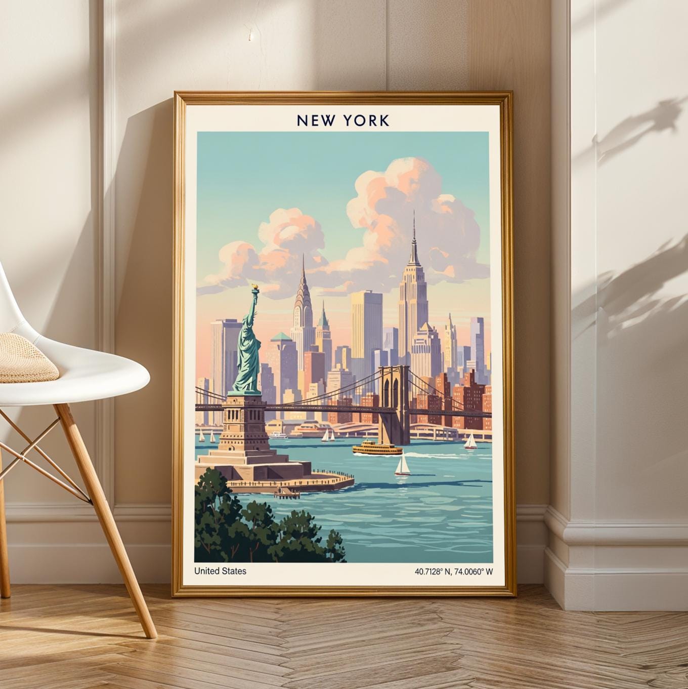 New yorker poster - Etsy 日本