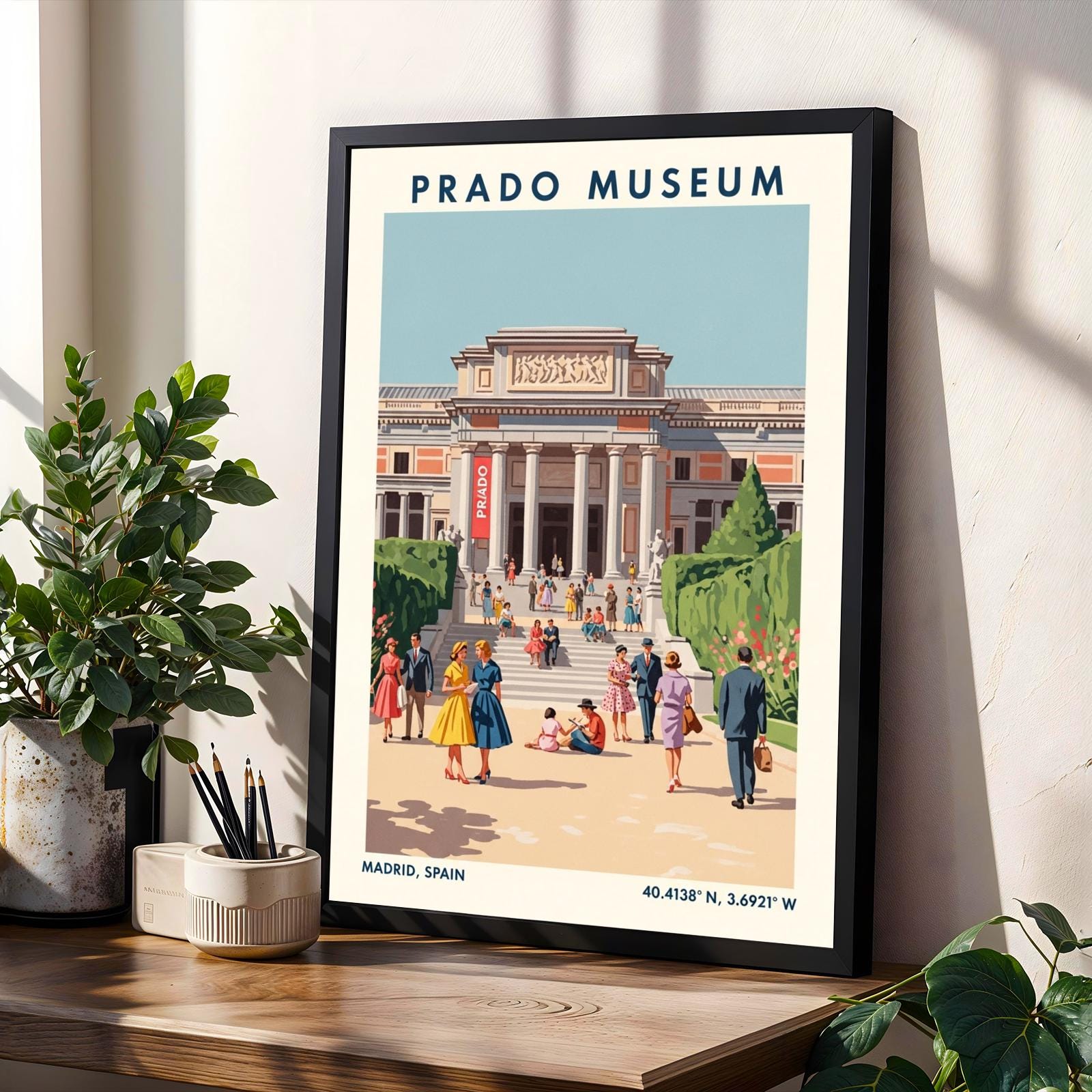 prado-museum-vintage-travel-poster-mid-century-modern-art-print-etsy